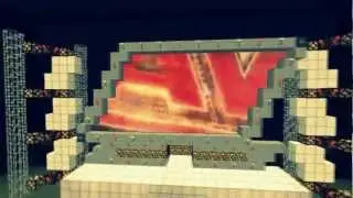WWE RAW STAGE MINECRAFT EDITION