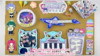 ( ✨Paper DIY ✨) My Fidget Board KPOP DEMON HUNTERS edition! | ASMR