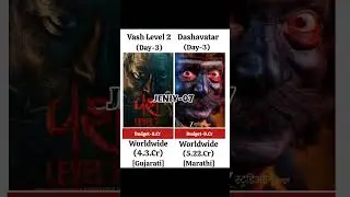 Vash Level 2 Vs Dashavatar Movie Box Office Collection Day 3 #VashLevel2 #Dashavatar#DashavatarMovie