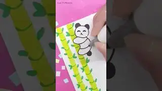 🐼 Cute Panda border design for Diary / Projects / Notebook Cover / Front Page design  #borderdesigns