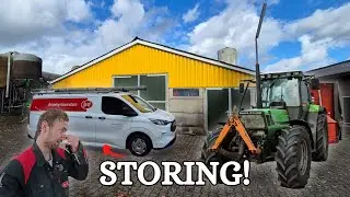 Robot Storing en Onderhoud - Nieuw rantsoen droge Koeien