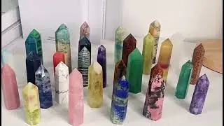 Healing Crystal Hexagonal Single-Pointed Column