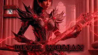 Epic Gothic Rock Guitar Instrumental by Asian Female Guitarist in a Mysterious Castle Setting