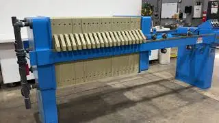 JWI 10 EXPANDABLE TO 15 CU' AIR/HYDRAULIC FILTER PRESS FP2643