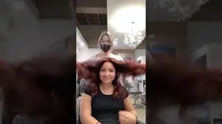 Before and After Hair Transformation at our Montreal Hair Salon ~ Color & Style