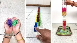 Bells Chess Board Marble Run Erasers Ball Beads Fun #reverse #satisfying #fun #beads #asmr #funny
