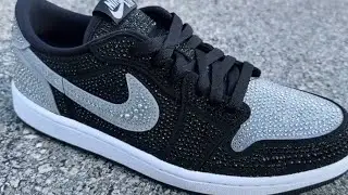 SWAROVSKI x Air Jordan 1 Low OG 2025 ACTUAL LOOK