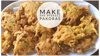 Vegetable Pakoras  | VEGAN & GLUTEN FREE Fritters|  Ready in 30 minutes  #pakorarecipe #onionbhaji