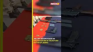 BSF Foils Infiltration Bid in J&K's RS Pura Sector | Recovers Weapons | NewsX