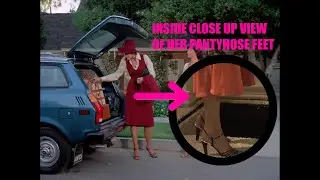 lynda carter fashion hosiery and high heels