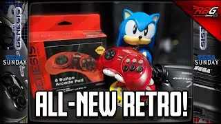 Sega Genesis Red Retro-Bit 6 Button Controller - Modern Retro Controller - Sega Sunday Ep. 1