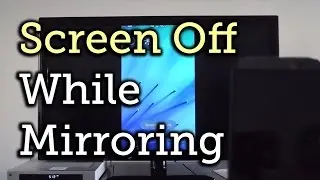 Транслируйте изображение с экрана Android на Chromecast с выключенным экраном для экономии заряда...