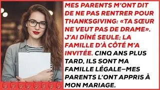 « Ne reviens pas à la maison, ta sœur ne veut pas que tu sois là », m'ont dit mes parents. Des ...