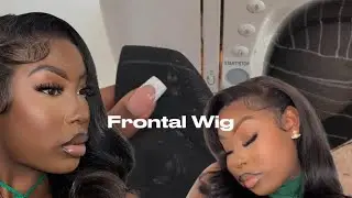 HOW TO MAKE A LACE FRONTAL WIG ON THE SEWING MACHINE | 13 x 4  28