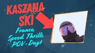 KaszanaSki - French Alps Day 1 POV (Les Sybelles, Saint-Jean-d'Arves)