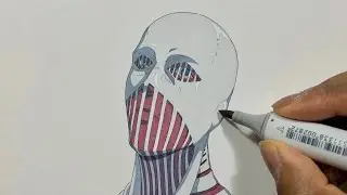How to Draw Warhammer Titan Easy - Attack on Titan