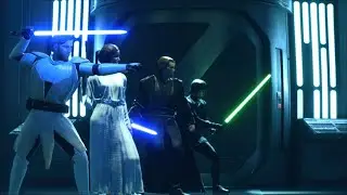 The Force is all Kenobi needs || Heroes vs Villains || Star Wars Battlefront 2