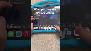 When you have the new iOS update #roblox