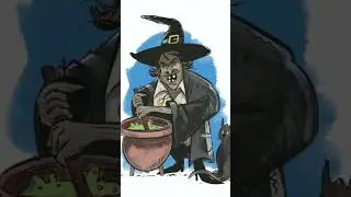 Shenanigans character illustrations Timelapse