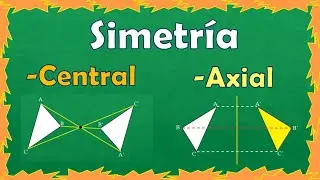 Simetría axial y simetría central
