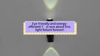 Eye-friendly and energy-efficient! I&rsquo;d rave about this light fixture forever !