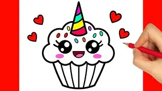 COMMENT DESSINER UN CUPCAKE FACILEMENT