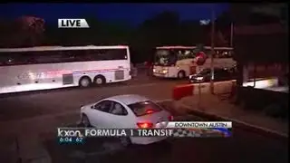 F1 fans taking advantage of shuttles - 6 pm News