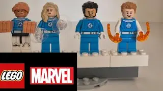 How to Upgrade your Lego Fantastic Four: First Steps Minifigures
