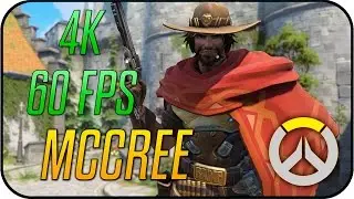 🎮 Overwatch - McCree Classic - Animated Desktop Wallpaper 4K 60fps 🎮