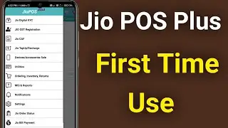 jio POS plus first time use kaise karen.
