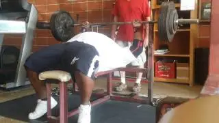 LaRodrick Duncan Bench workout