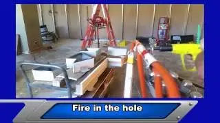 Construction site self defense course: Powder actuated fastener
