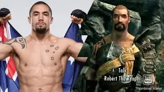 Robert Whittaker in Skyrim !! Voiced follower mod.