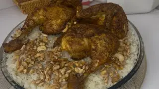 فريكة الدجاج مع الرز 🐓بنكهة بيتية وطعم زمان