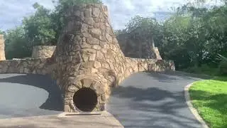 Canberra Castle Playground - stone fort children&rsquo;s playground in Commonwealth Park