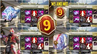 MONTH 9 AND MONTH 10 ROYAL PASS LEAKS - S9 & S10 ROYAL PASS REWARDS