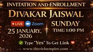 INVITATION & ENROLLMENT session by Divakar Jaiswal ji 