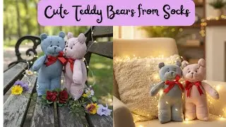 DIY II Best use of socks II Teddy Bear II #diy #viral