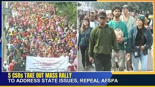 5 CSOs TAKE OUT MASS RALLY TO ADDRESS STATE ISSUES, REPEAL AFSPA      | 10 DEC 2024