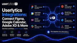 Userlytics Integrations: Connect Figma, Google Calendar, Adobe XD & More