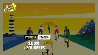 #TDF2021 - Découvrez l'étape 4 / Discover stage 4