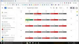 Using Google Calendar for Students