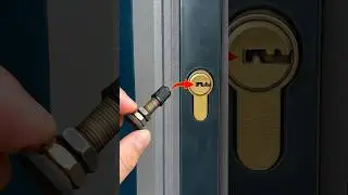 Billions Of People Don't Know this Secret! Emergency Opening Of Doors Without A Key! Brain Inventor