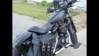 Harley Sportster Iron 883 With Shark Audio System