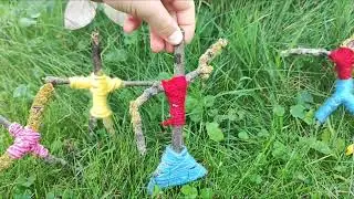 🌳✨ Basteln mit &Auml;sten und Bl&uuml;ten &ndash; DIY f&uuml;r Kinder ✨🌳