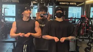 BTS 💜 gym workout vlog 💪🏻 they are really 🥵🔥❤️&zwj;🔥 #bts 