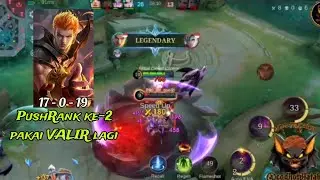 [MLBB] PushRank ke-2 Tier Master Pakai VALIR lagi