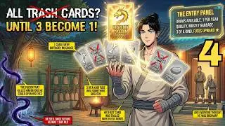 Every Card I Draw Is Garbage, but 3 of a Kind Fuse Into Something Terrifying! | Manhwa Recap 4