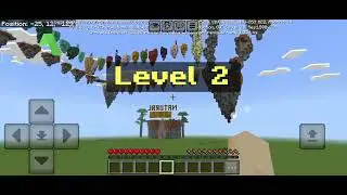 I played Minecraft but there is a natural parkour map 