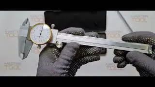 Штангенциркуль VOREL стрелочный 150 мм / 0,02 мм в футляре, 15220